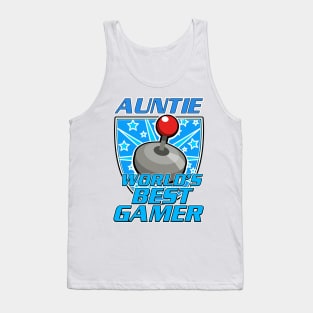 Auntie Worlds Best Gamer Tank Top